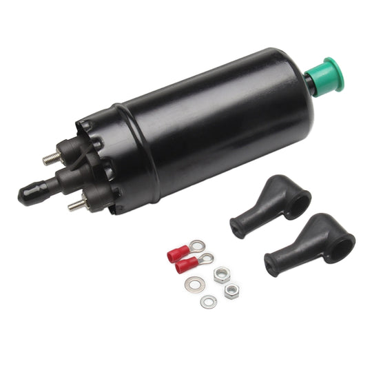 Auto 140L/H High Flow Inline-Einspritz-Kraftstoffpumpe Externe elektrische Kraftstoffpumpe Durchfluss 0580464038 für Mercedes-Benz / Renault / Peugeot / Opel / BMW / Citroen (Schwarz)
