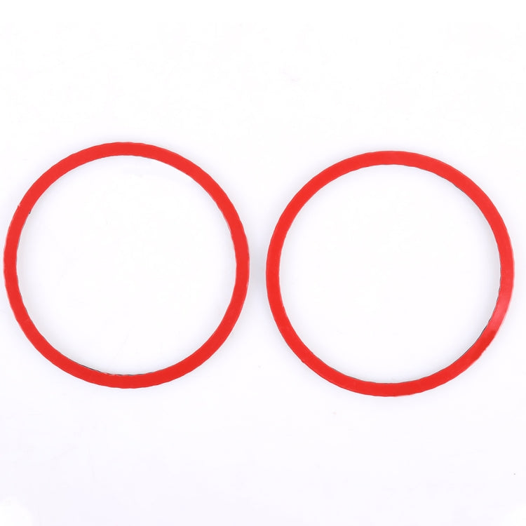 2 PCS Car Door Horn Trim Ring Decorative Sticker for Ford Mustang - Decoration Rings by buy2fix | Online Shopping UK | buy2fix