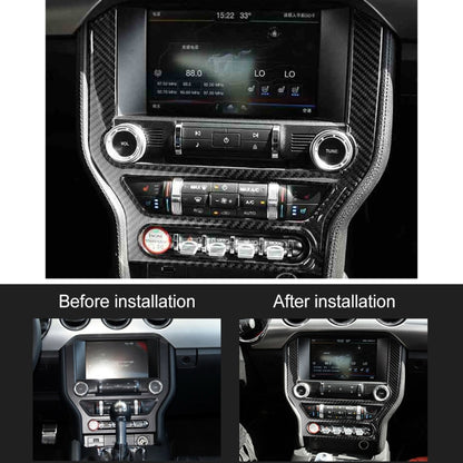 Car Central Control Panel Decorative Sticker for Ford Mustang 2015-2020 by buy2fix