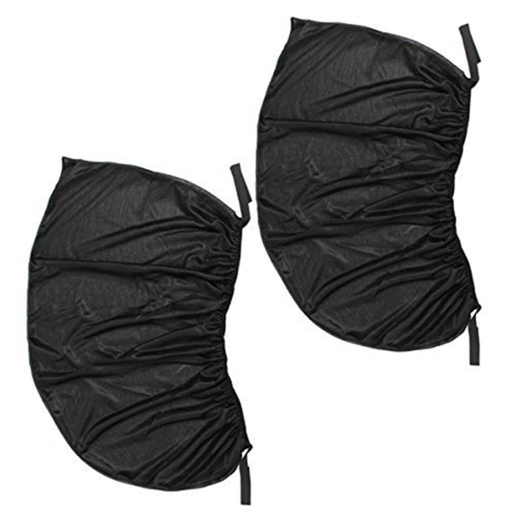 2 PCS Car Shade Block Car Sun Block Window Gauze Shading Net Side Blocking Cover Sun Net Sandbags Side Window Sunshade Cover, Size: 92*54cm by buy2fix