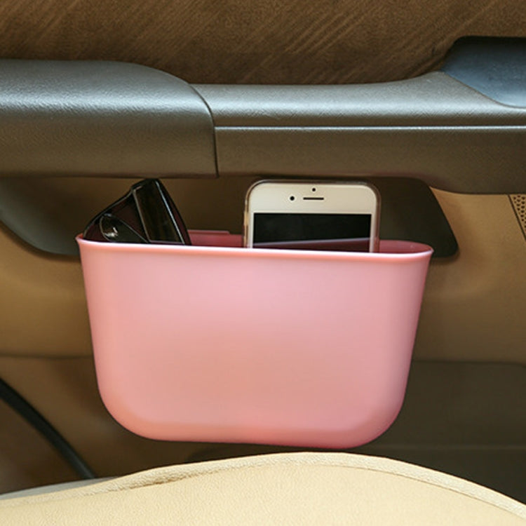 Car Cup Holder Garbage Can Portable Vehicle Trash Can Bin Rubbish Bin Organizer Car-mounted Trash Car Storage Box(Black) by buy2fix
