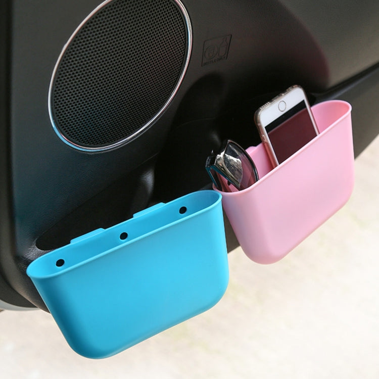 Car Cup Holder Garbage Can Portable Vehicle Trash Can Bin Rubbish Bin Organizer Car-mounted Trash Car Storage Box(Brown) by buy2fix