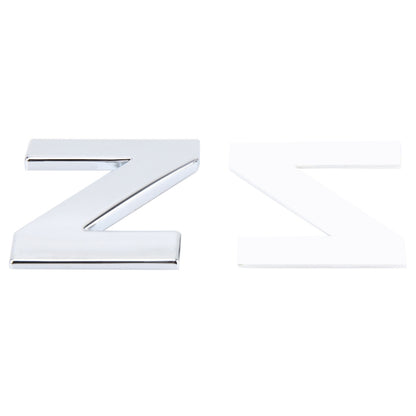 Car Vehicle Badge Emblem 3D English Letter Z Self-adhesive Sticker Decal, Size: 4.5*4.5*0.5cm - 3D Metal Sticker by buy2fix | Online Shopping UK | buy2fix