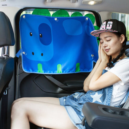 Car Curtain Sunscreen Insulation Window Sunshade Cover Auto Accessories, Size: about 52*68cm, Random Style Delivery by buy2fix