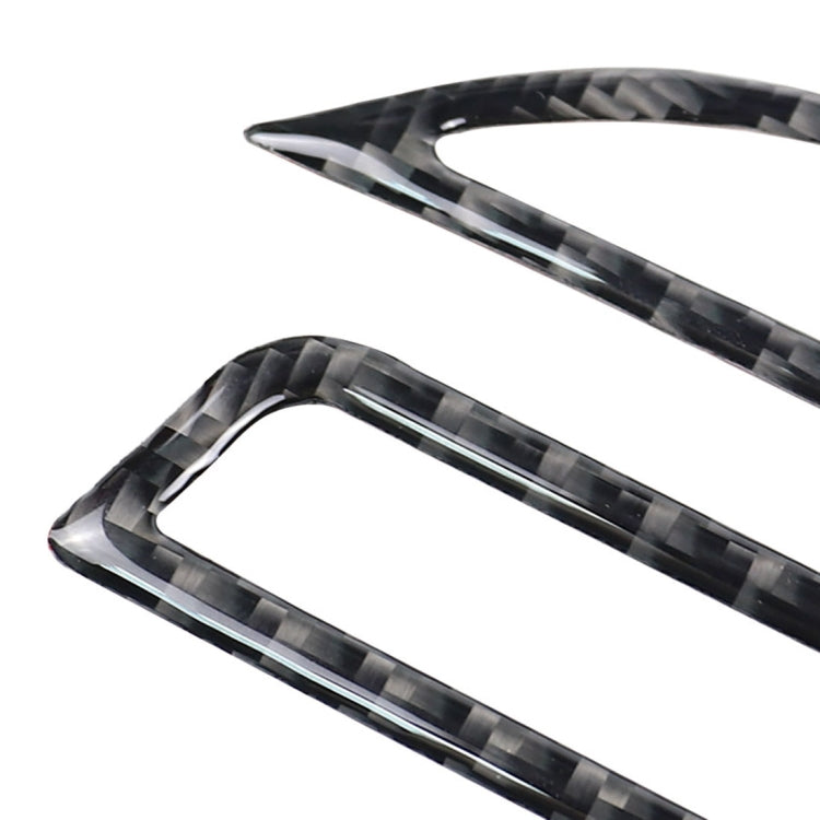 Car Carbon Fiber Air Outlet Decorative Sticker for Volkswagen Golf 7 2013-2017, Left Drive by buy2fix