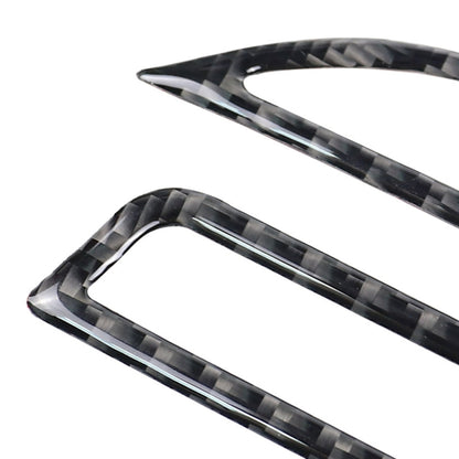 Car Carbon Fiber Air Outlet Decorative Sticker for Volkswagen Golf 7 2013-2017, Left Drive by buy2fix