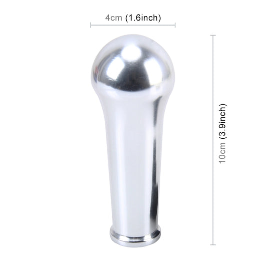 Universal Car Modified Shifter Lever Cover Manual Automatic Gear Shift Knob, Size: 10*4cm (Silver) by buy2fix