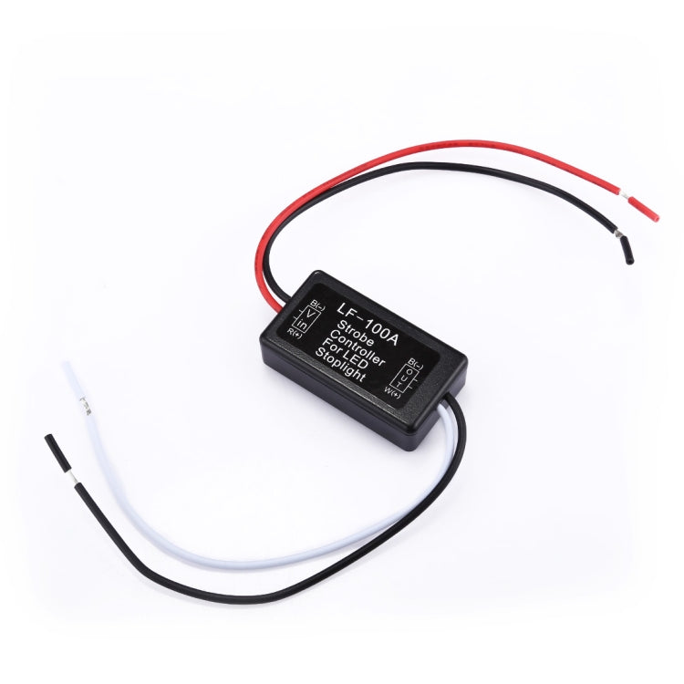 LF-100A Flash Strobe Controller Box Flasher Module for LED Brake Tail Stop Light - Car Light Accessories by buy2fix | Online Shopping UK | buy2fix