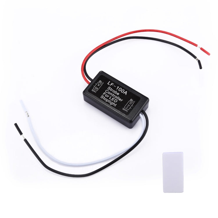 LF-100A Flash Strobe Controller Box Flasher Module for LED Brake Tail Stop Light - Car Light Accessories by buy2fix | Online Shopping UK | buy2fix