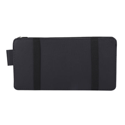Car Sun Visor Board Paper Tissue Box CD Case Zipper Holder Card Bag Organizer (Black) by buy2fix