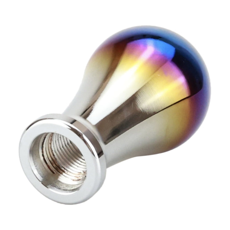 Universal Vehicle Car Blue Screwed Aluminum Alloy Gear Shifter Lever Manual Automatic Shift Knob Adapter by buy2fix