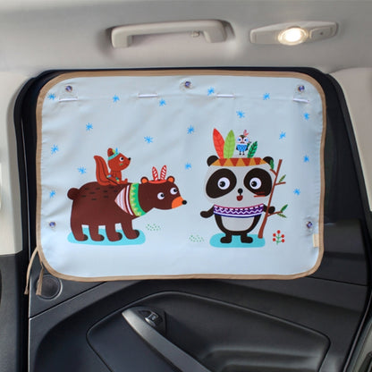 Car Large Rear Window Sunscreen Insulation Window Sunshade Cover, Size: 70*50cm by buy2fix