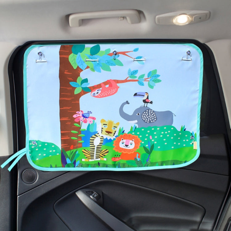 Car Large Rear Window Sunscreen Insulation Window Sunshade Cover, Size: 70*50cm by buy2fix
