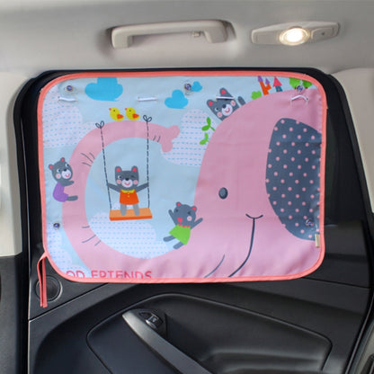 Car Large Rear Window Sunscreen Insulation Window Sunshade Cover, Size: 70*50cm by buy2fix