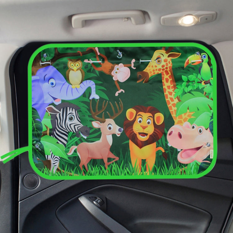 Car Large Rear Window Sunscreen Insulation Window Sunshade Cover, Size: 70*50cm by buy2fix