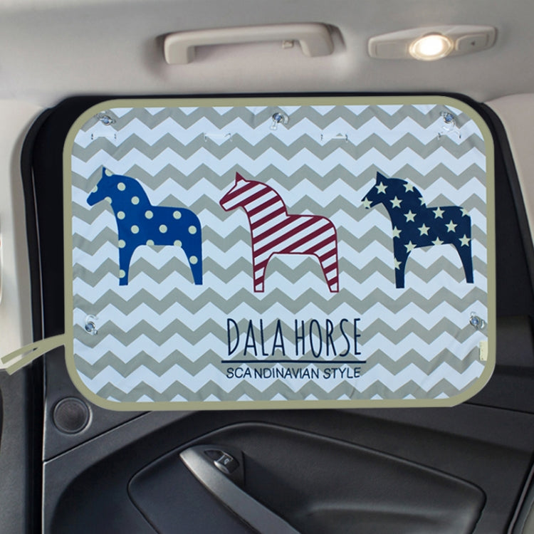 Car Large Rear Window Sunscreen Insulation Window Sunshade Cover, Size: 70*50cm by buy2fix