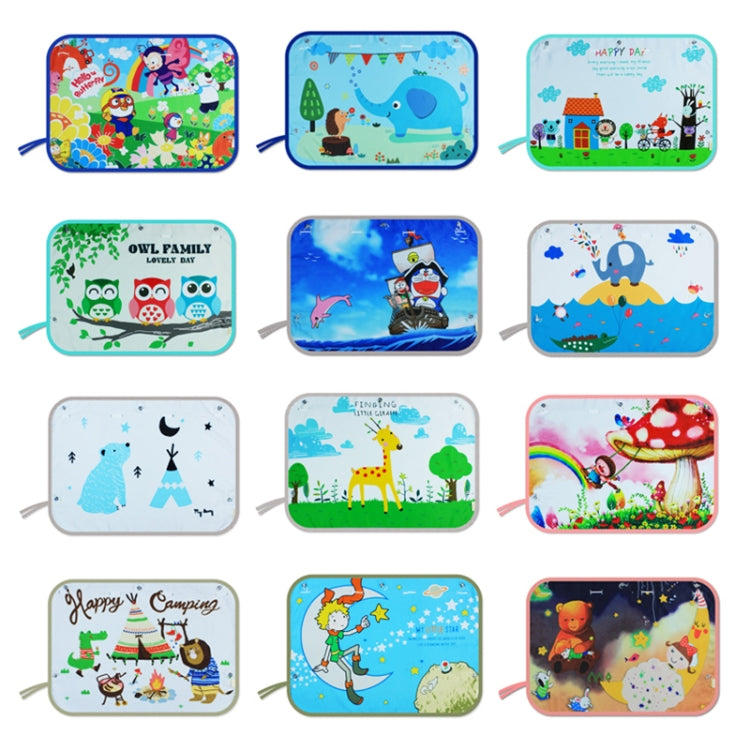 Car Large Rear Window Sunscreen Insulation Window Sunshade Cover, Size: 70*50cm by buy2fix