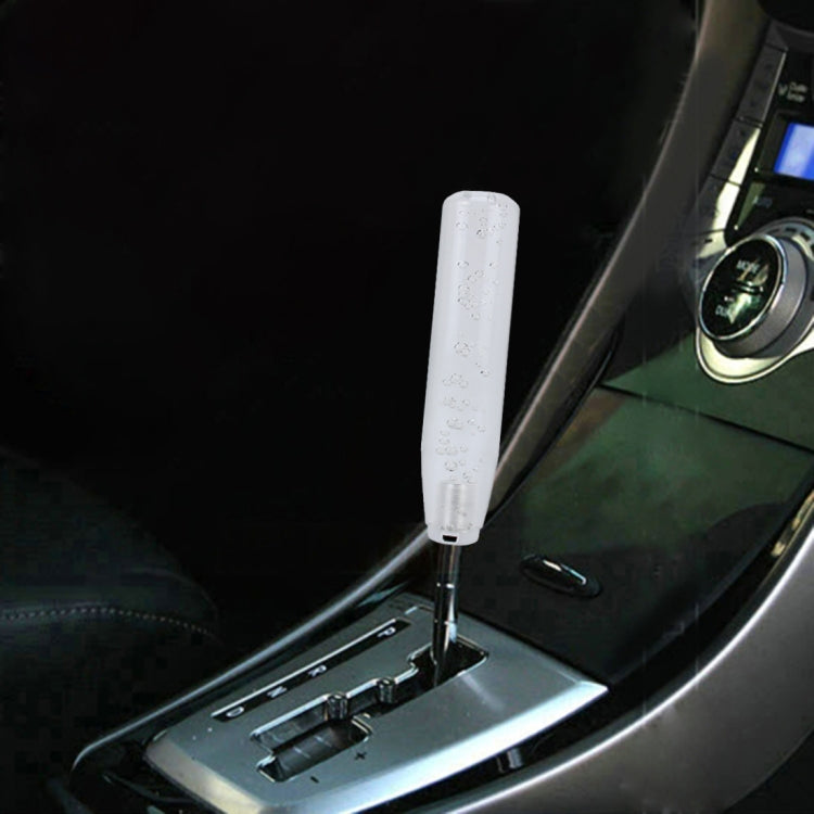 Universal Car Truck Transparent Bubble Colors LED Light Shift Knob Gear Lever Shifter, Length: 20cm by buy2fix