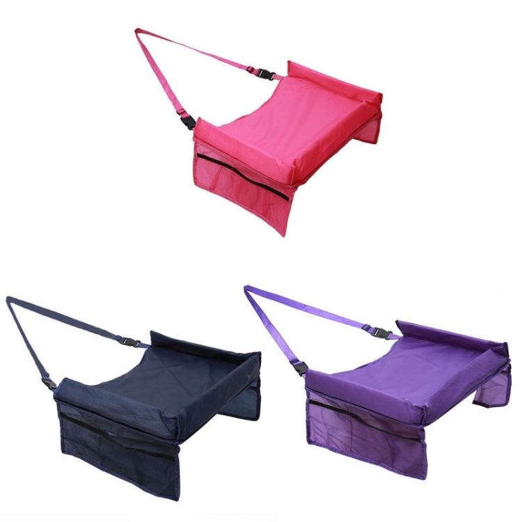 Child Baby Toddler Stroller Organizer Travel Snack Toy Car Seat Activity Tray(Purple) by buy2fix