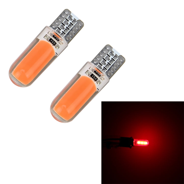 10 PCS T10 1.5W 90LM Car Clearance Light Marker Light, DC 12V(Red Light) - Clearance Lights by buy2fix | Online Shopping UK | buy2fix