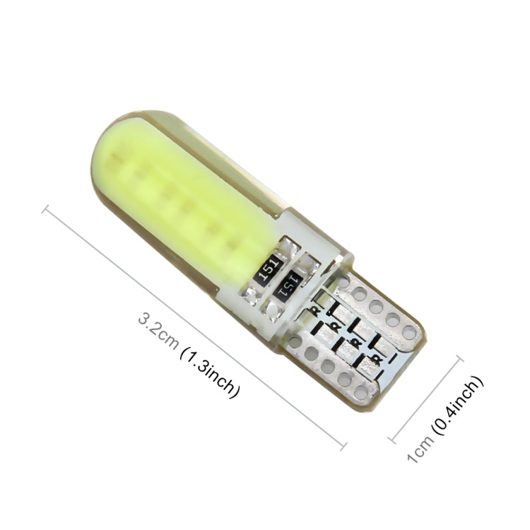 10 PCS T10 1.5W 90LM Car Clearance Light Marker Light, DC 12V(White Light) - Clearance Lights by buy2fix | Online Shopping UK | buy2fix