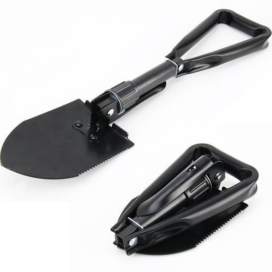 Car Multi-function Emergency Vehicle Metal Steel Ice Snow Mud Sand Shovel Folding Shovel Car High-strength Snow Shovel Ice Scraper - Ice Scraper by buy2fix | Online Shopping UK | buy2fix