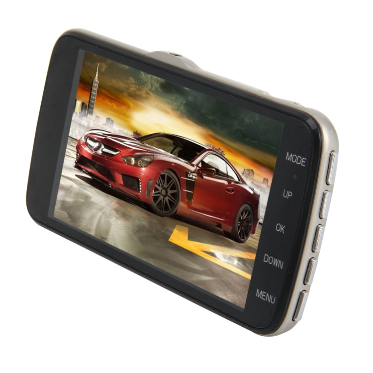 4 inch HD Video Recording HD Display Car Recorder with Separate F2.0 Camera, 12MP 170 Degrees Wide-angle/ Rear View Loop Recording/ G-Sensor Recording/ WDR Full HD/ Front Camera 1080P/ Rear Camera 720P/ Support 32G TF Card by buy2fix