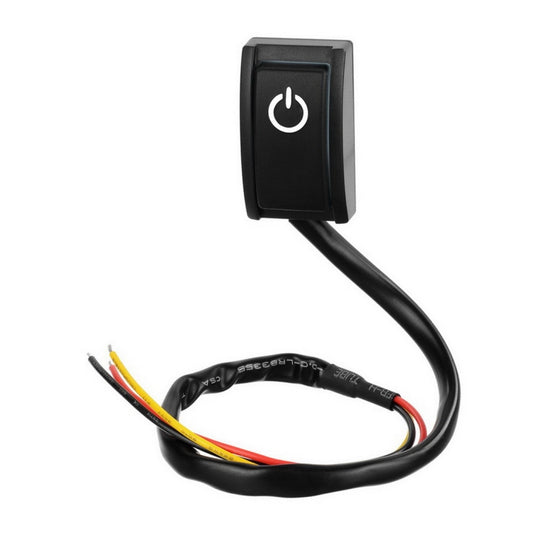 Jtron Auto DIY Schalter Paste Typ Knopfschalter Paste Typ Knopfschalter Doppelseitig mit Klebeband AUS/EIN DC 12V/200mA