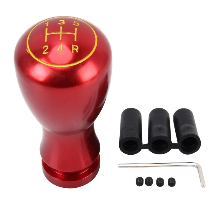 Universal Car Gear Shift Knob Modified Car Gear Shift Knob Auto Transmission Shift Lever Knob Gear Knobs(Red) by buy2fix