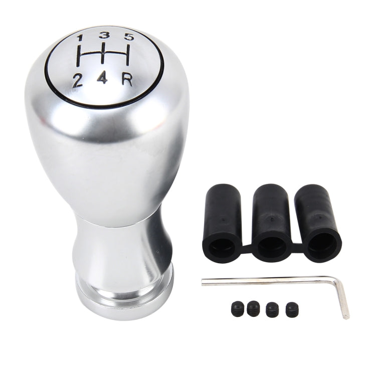 Universal Car Gear Shift Knob Modified Car Gear Shift Knob Auto Transmission Shift Lever Knob Gear Knobs(Silver) - Shift Knob by buy2fix | Online Shopping UK | buy2fix