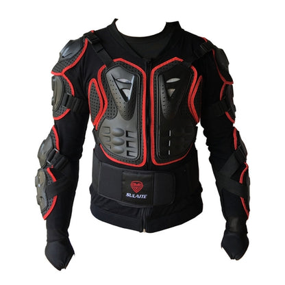 SULAITE BA-03 SUV Motorbike Bicycle Outdoor Sports Armor Protective Jacket, Size: XXL(Red) - Protective Gear by SULAITE | Online Shopping UK | buy2fix