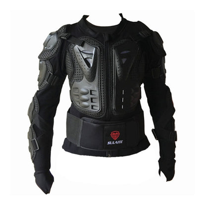 SULAITE BA-03 SUV Motorbike Bicycle Outdoor Sports Armor Protective Jacket, Size: L(Black) - Protective Gear by SULAITE | Online Shopping UK | buy2fix