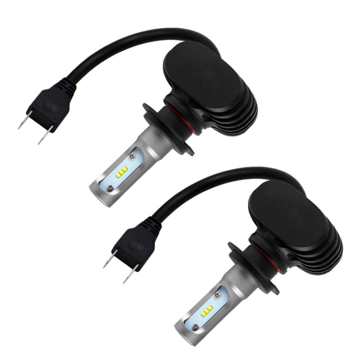 2 PCS H7 IP65 Waterproof White Light 6 CSP LED Car Headlight Bulb,  9-36V / 18W, 6000K / 2000LM - LED Headlamps by buy2fix | Online Shopping UK | buy2fix