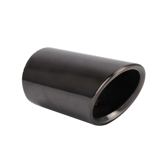 Car Styling Stainless Steel Exhaust Tail Muffler Tip Pipe for VW Volkswagen 1.2T Swept Volume(Black) by buy2fix