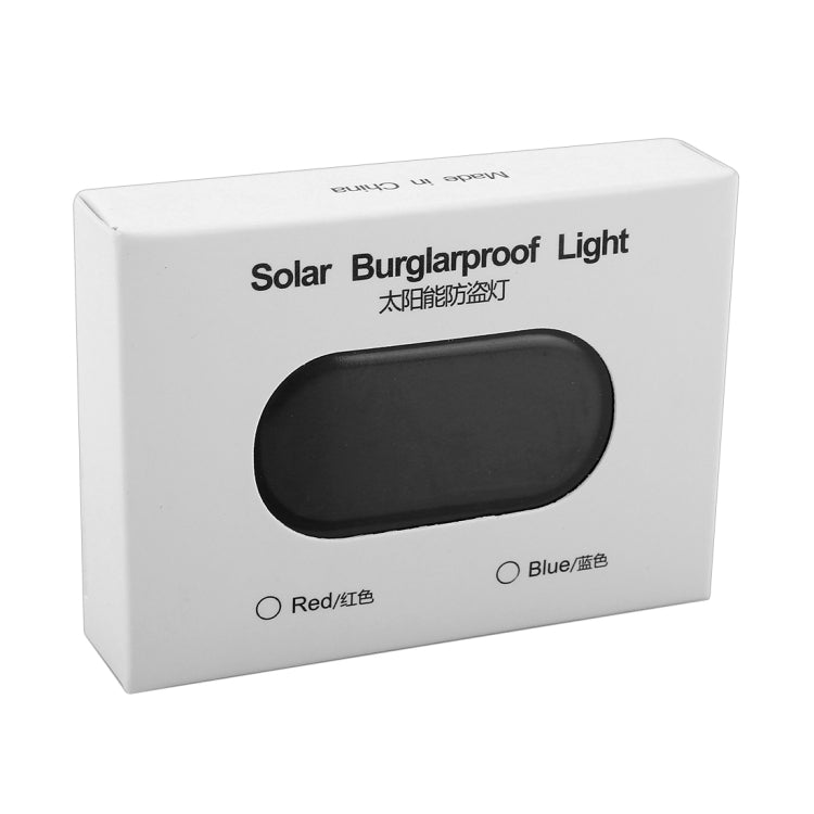 LQ-S10 Car Solar Power Simulated Dummy Alarm Warning Anti-Theft LED Flashing Security Light Fake Lamp(Red Light) - Warning Lights by buy2fix | Online Shopping UK | buy2fix
