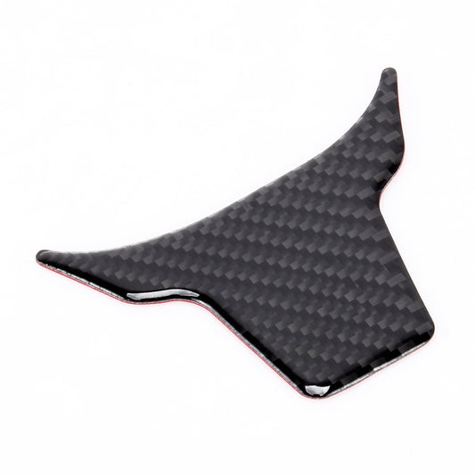 Carbon Fiber Steering Wheel Cover Trim Decal Interior DIY Decorative Sticker for Honda Civic 10th Gen 2016-2019 by buy2fix