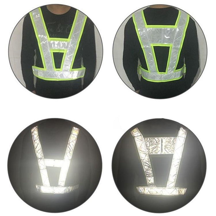 Reflective Fluorescent Vest Driving School Construction Traffic Safty Warning Reflective Vest by buy2fix