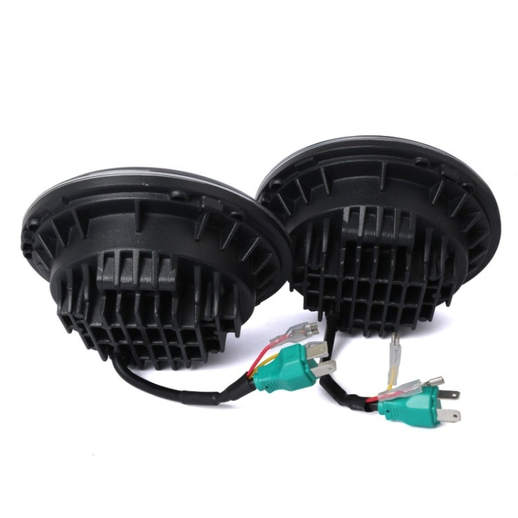 2 PCS 7 inch IP68 Waterproof 6500K 75W CREE LED Headlight Hi/Lo Beam Driving Lamp for Jeep Wrangler JK TJ LJ - Work Lights by buy2fix | Online Shopping UK | buy2fix