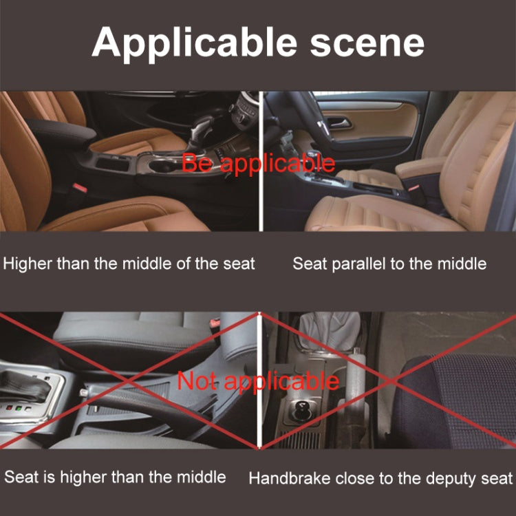 Universal Car Multi-functional Console Side Pocket Seat Gap Side Storage Box (Beige) by buy2fix