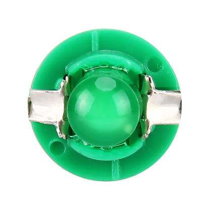 10 PCS 0.4W B8.5 Wedge Instrument Panel COB LED Light Dashboard Gauge Cluster Indicator Lamp Bulb (Green Light) by buy2fix