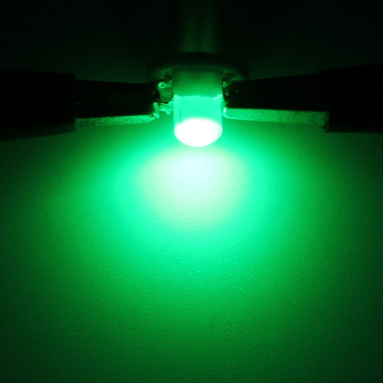 10 PCS 0.4W B8.5 Wedge Instrument Panel COB LED Light Dashboard Gauge Cluster Indicator Lamp Bulb (Green Light) by buy2fix
