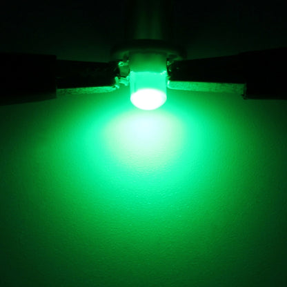 10 PCS 0.4W B8.5 Wedge Instrument Panel COB LED Light Dashboard Gauge Cluster Indicator Lamp Bulb (Green Light) by buy2fix