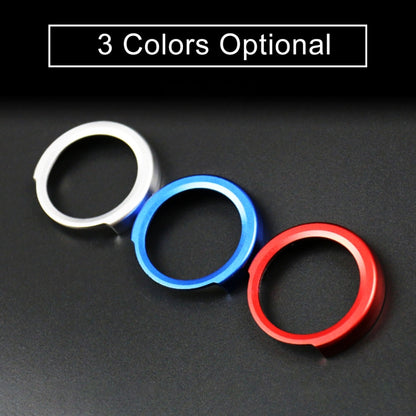 Car Engine Start Key Push Button Ring Trim Aluminum Alloy Sticker Decoration for BMW(Blue) by buy2fix