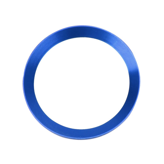 Car Engine Start Key Push Button Ring Trim Aluminum Alloy Sticker Decoration for Volkswagen(Blue) by buy2fix