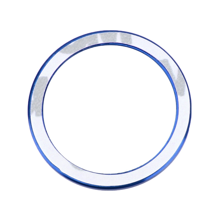 Car Engine Start Key Push Button Ring Trim Aluminum Alloy Sticker Decoration for Volkswagen(Blue) by buy2fix