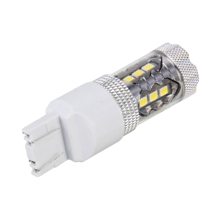 2 PCS T25 / 3156 5W 250LM 6000K Car Auto Turn Light Reversing Lights 16LEDs SMD-2835 Lamps, DC 12V(White Light) - Arrow Turn Lights by buy2fix | Online Shopping UK | buy2fix