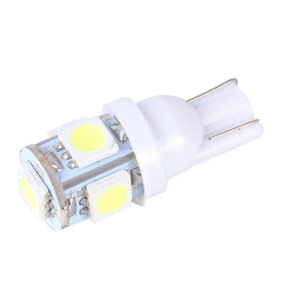 10PCS T10 3W 5500K SMD 5050 5 LED Car Clearance Lights Lamp, DC 12V(White Light) - Clearance Lights by buy2fix | Online Shopping UK | buy2fix