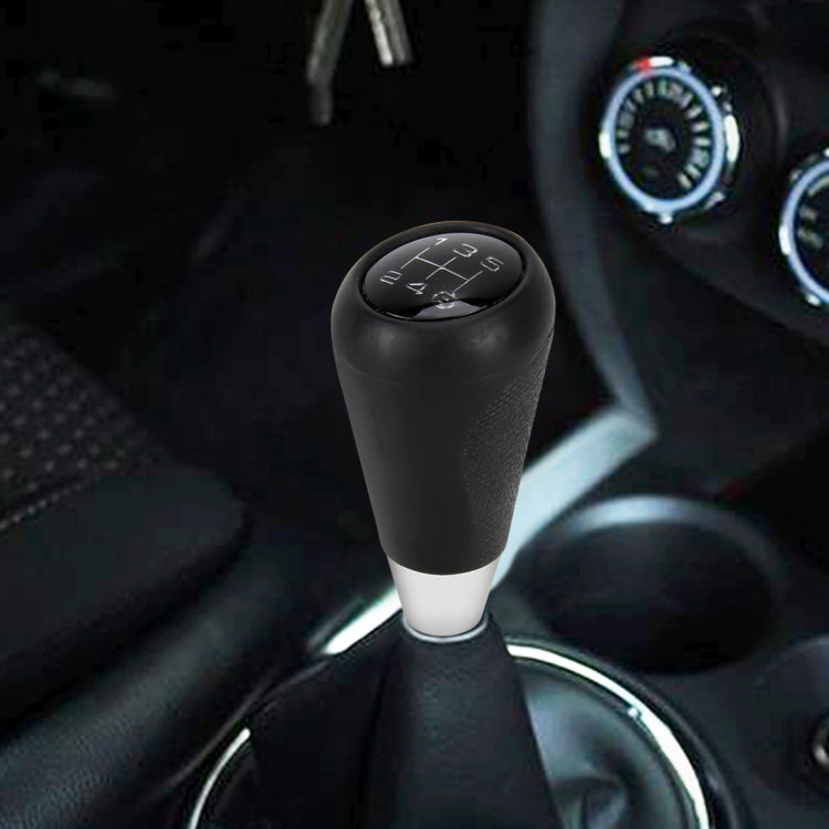 Universal Vehicle Modified Resin Shifter Manual 6-Speed Gear Shift Knob, Size: 8.2*5.5cm (Black) - Shift Knob by buy2fix | Online Shopping UK | buy2fix