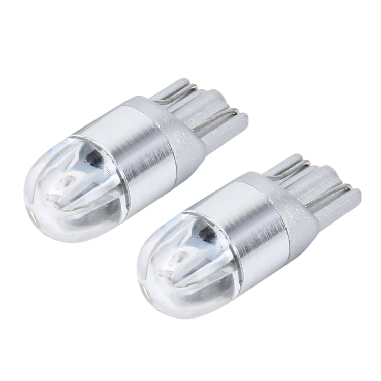 2 PCS T10 2W 2 SMD-3030 LED Car Clearance Lights Lamp, DC 12V (Blue Light) - Clearance Lights by buy2fix | Online Shopping UK | buy2fix
