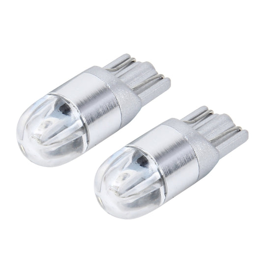 2 PCS T10 2W 2 SMD-3030 LED Car Clearance Lights Lamp, DC 12V (Blue Light) by buy2fix